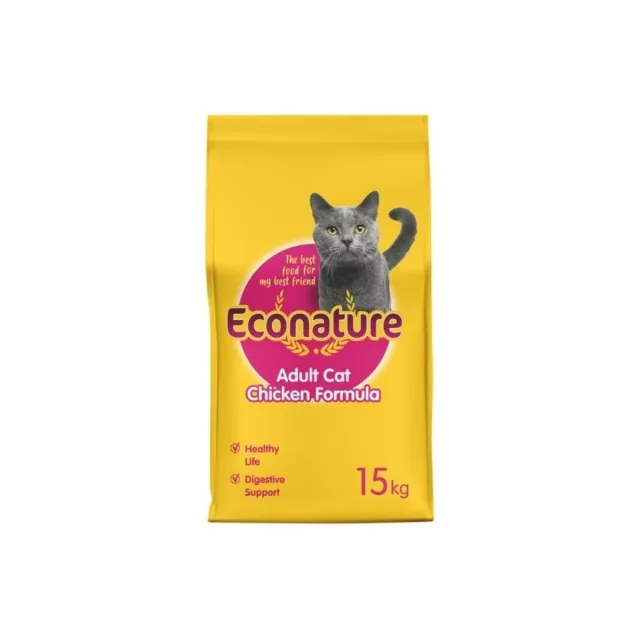 Econature Tavuklu Yetişkin Kedi Maması 1 kg