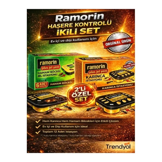 Ramorin İstasyon Böcek İlacı 6 Adet
