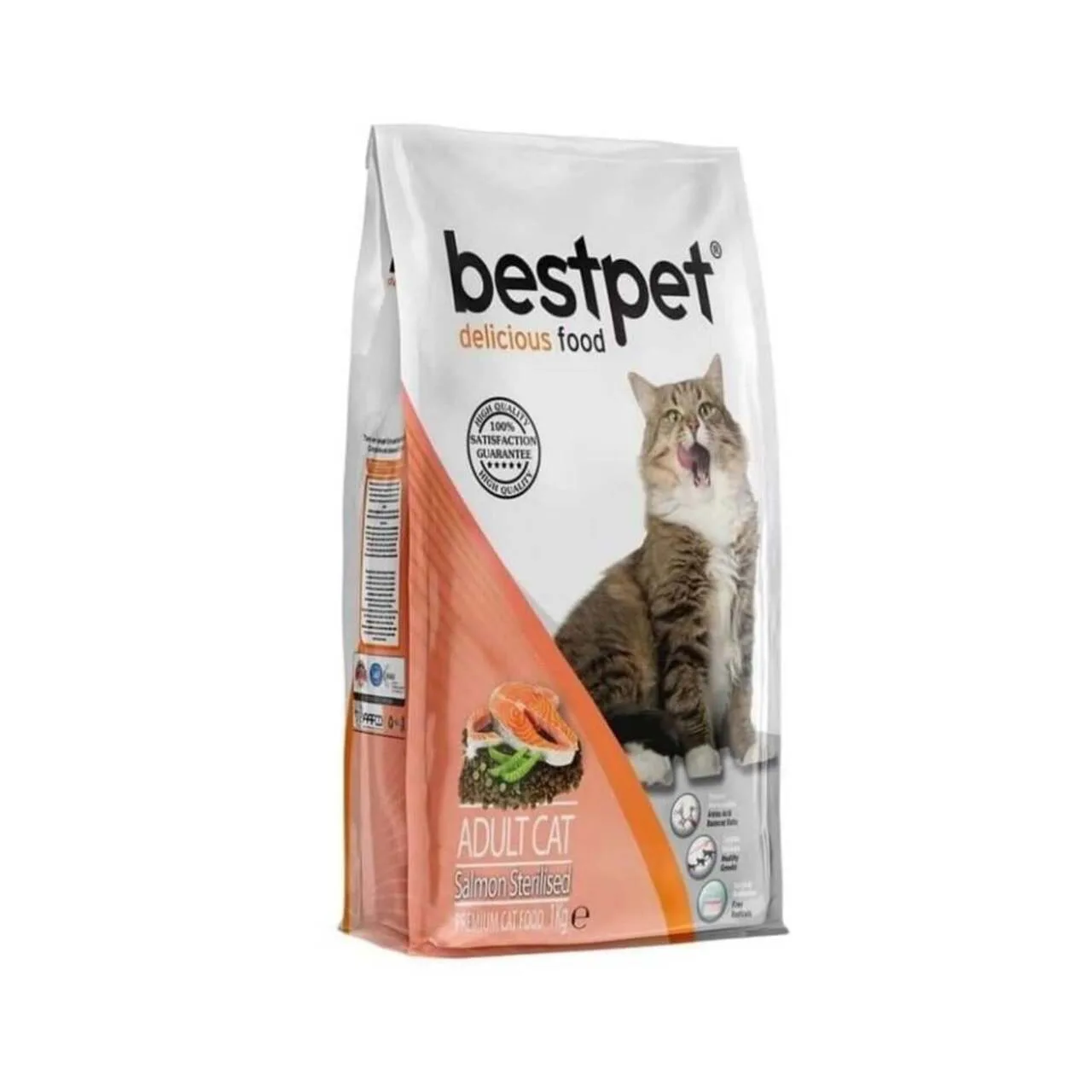 BestPet Gurme Jöleli Somonlu Kısırlaştırılmış Kedi Konservesi 100 gr