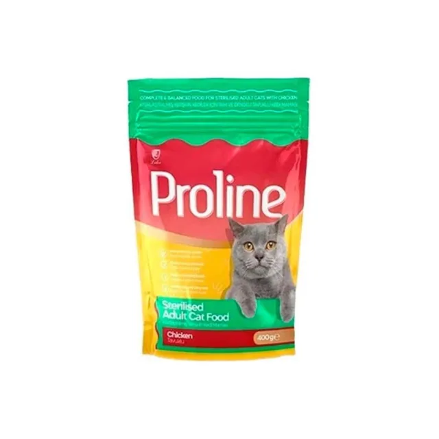 Pro Line Tavuklu Kısırlaştırılmış Kedi Maması 400 gr