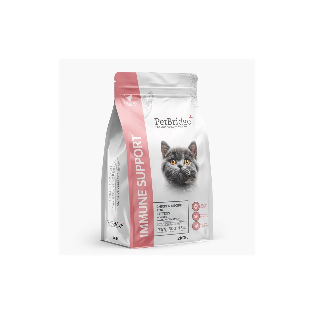 Petbridge Tavuklu Yetişkin Kedi Maması 2 Kg
