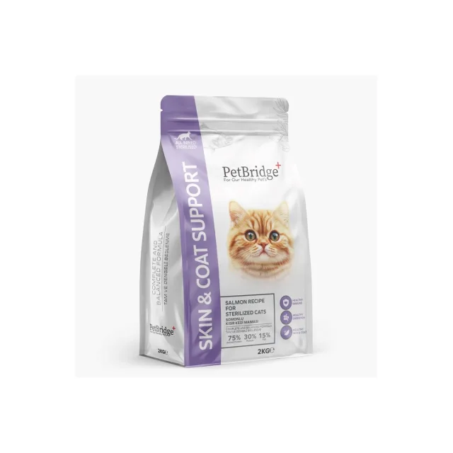 Petbridge Somonlu Kısırlaştırılmış Kedi Maması 2 Kg