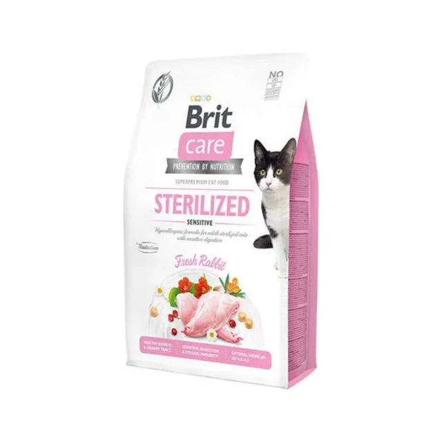 Brit Care Sterilised Tavşan Etli Tahılsız Kısırlaştırılmış Kedi Maması 2 kg