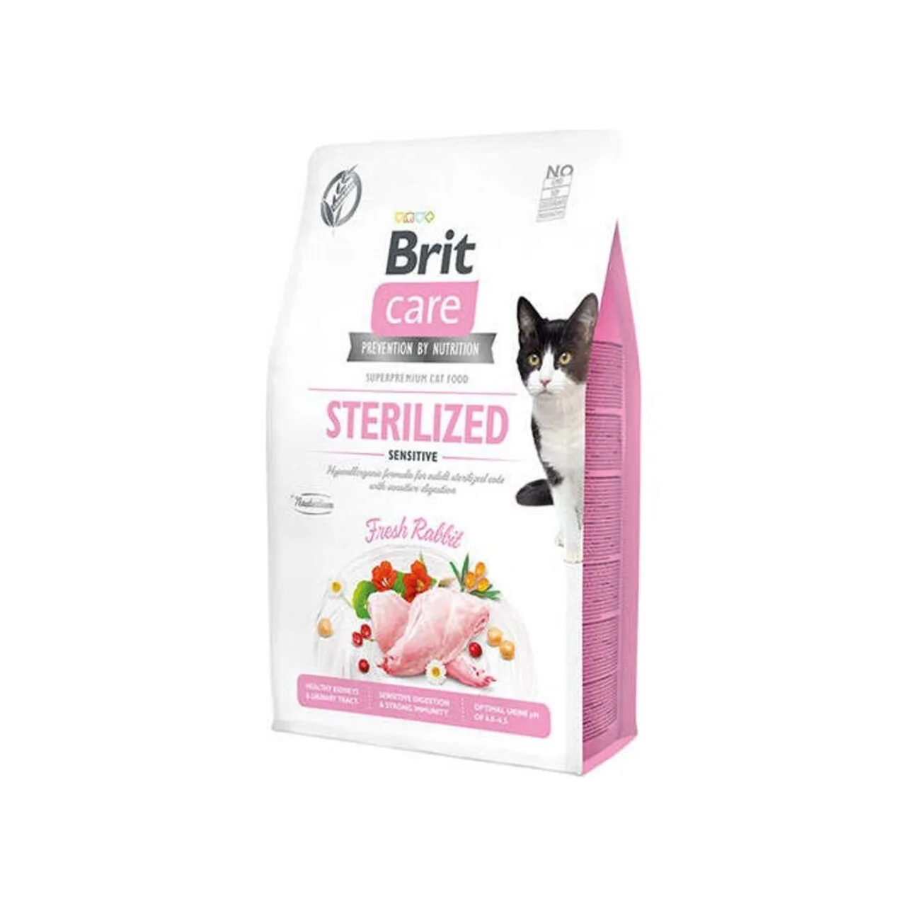 Brit Care Sterilised Tavşan Etli Tahılsız Kısırlaştırılmış Kedi Maması 2 kg