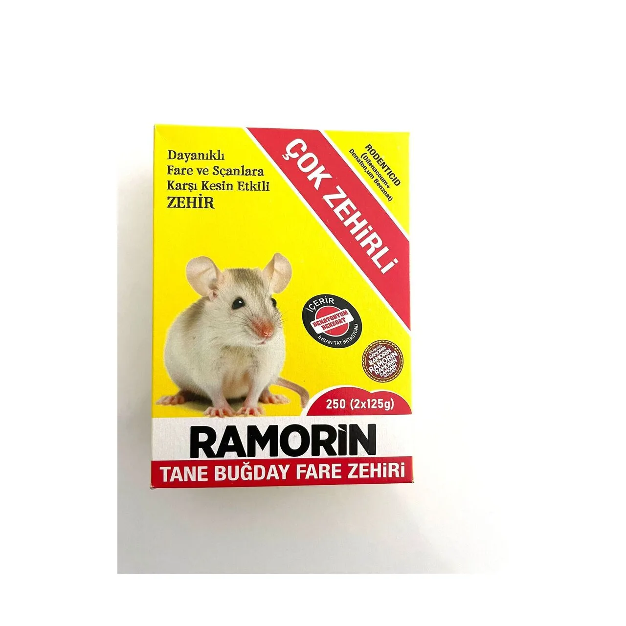 Ramorin Fare Zehiri Buğday 250 gr (Çok Zehirli)