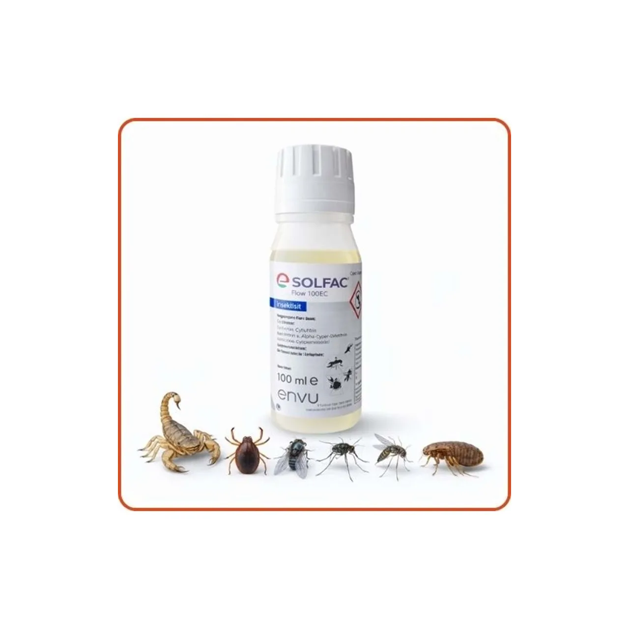 Envu/Bayer Solfac Süper EC 25 Haşere Öldürücü 100 ml