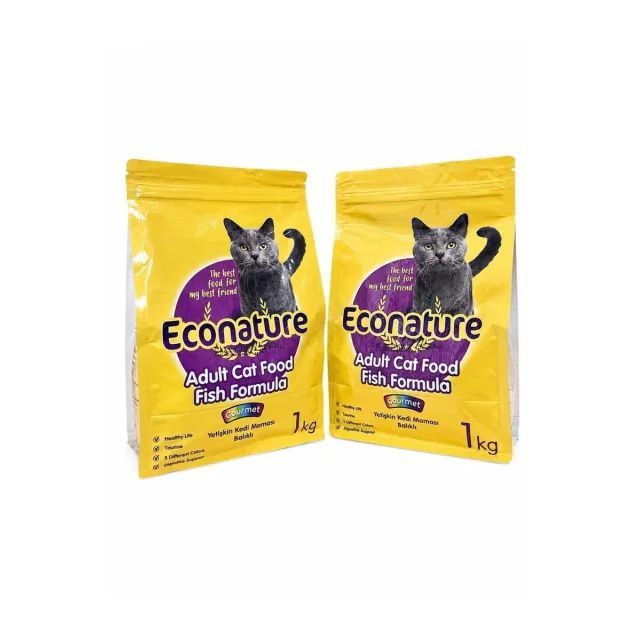 Econature Gurme Balıklı Yetişkin Kedi Maması 1 kg