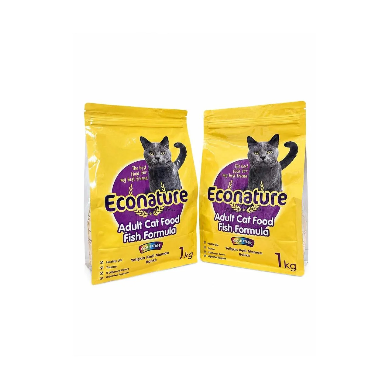 Econature Gurme Balıklı Yetişkin Kedi Maması 1 kg