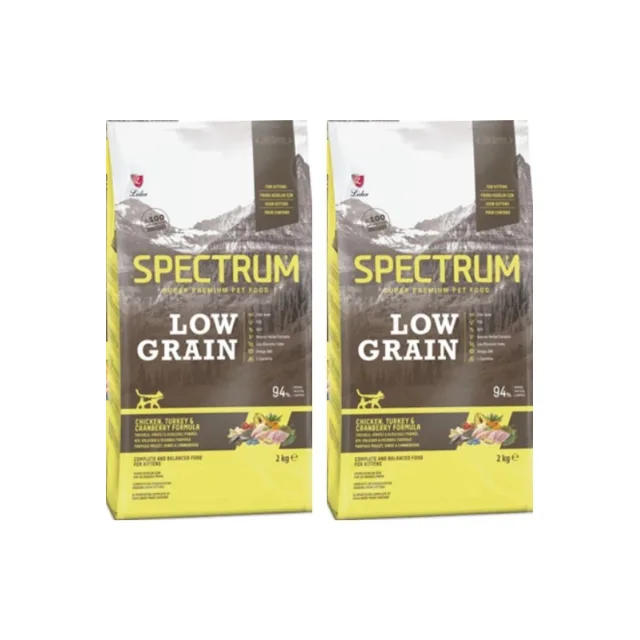 Spectrum Low Grain Tavuklu Hindili Kızılcıklı Yetişkin Kedi Maması