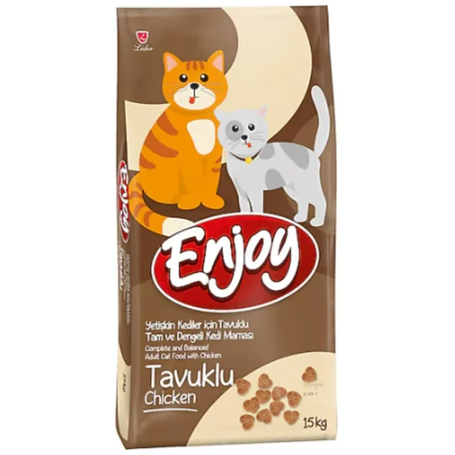Enjoy Tavuk Etli Yetişkin Kedi Maması 1 kg