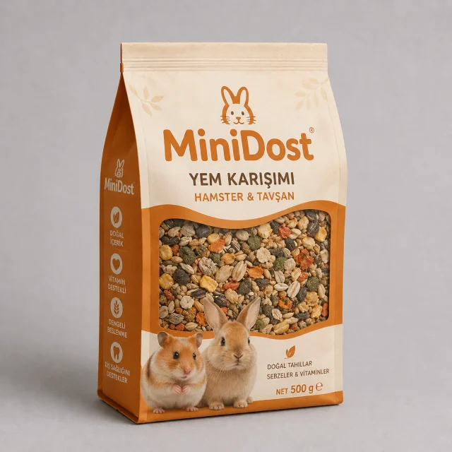 Hamster & Tavşan Yem Karışımı