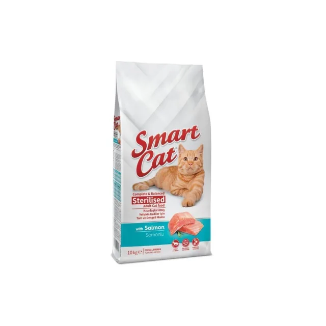 Smart Cat Somonlu Yetişkin Kedi Maması 10 kg