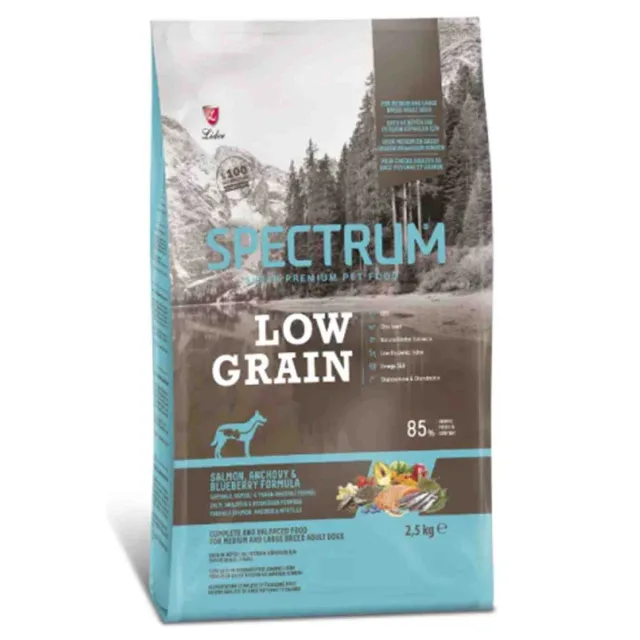 Spectrum Somonlu ve Yaban Mersinli Orta ve Büyük Irk Köpek Maması