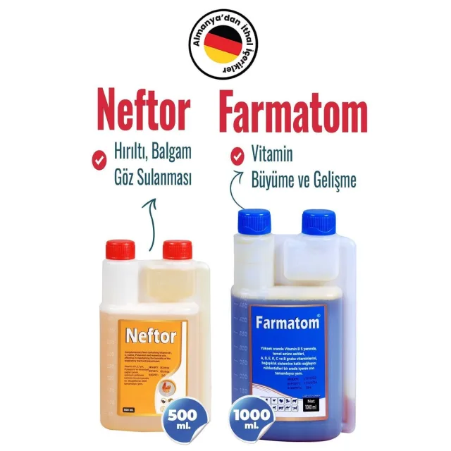 Munich Vet Farmatom Vitamin Desteği 1 Lt